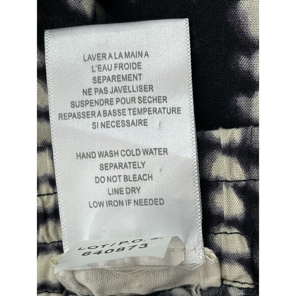 Tribal Jeans Dark Purple/Ivory Pull On Pants Pockets Flowy Tie Dye Boho Hippie - Picture 10 of 11